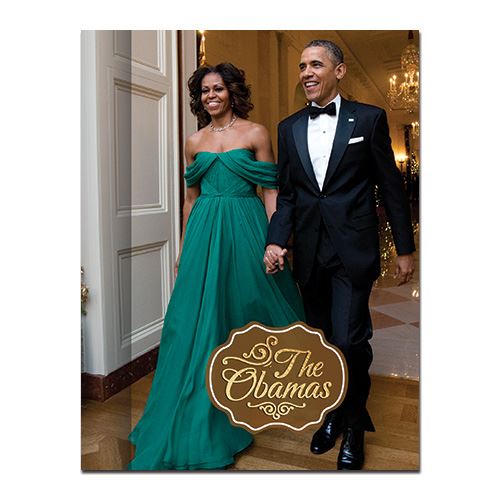 THE OBAMAS (GREEN DRESS) JOURNAL