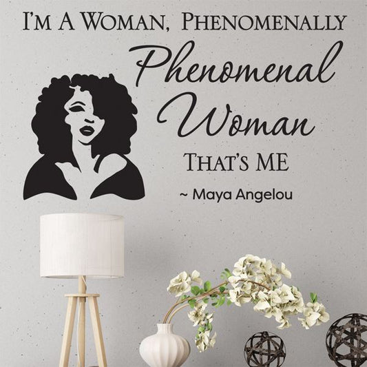 Wall Art Decal -Phenomenal Woman