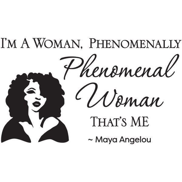 Wall Art Decal -Phenomenal Woman