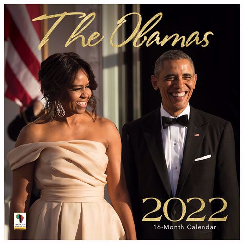 THE OBAMAS WALL CALENDAR