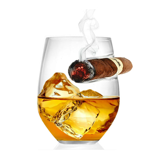 Cigar Whiskey Glass - Set of 2